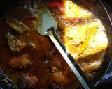 সজনে ডাঁটা দিয়ে কাতলা মাছের ঝোল(sajne danta diye macher jhol recipe in Bengali) রেসিপি ধাপ - 3 ছবি