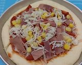 Foto langkah ke 5 dari resep Pizza Homemade dengan Tepung Semolina.