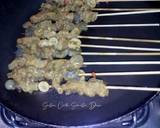 Sate Jeroan Ayam Bumbu Lapis, Panggang Teflon langkah memasak 4 foto