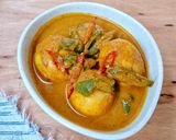 Foto langkah ke 4 dari resep Telur Masak Kunyit Terasi.