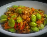 Foto langkah ke 3 dari resep Petai Goreng Bawang.