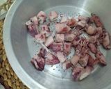 Foto langkah ke 3 dari resep Cumi asin tomat hijau.