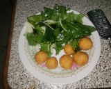 Foto del paso 17 de la receta: Bolitas de papa y ensalada fácil