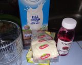 Foto langkah ke 1 dari resep Redvelvet Cheese Latte.
