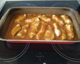 Foto del paso 6 de la receta: Pavo con salsa de naranja y cuscús. Receta fit