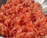 A picture of step 3 of Gajar Ka Halwa.
