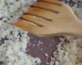 A picture of step 1 of Coconut modak.