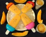 A picture of step 4 of Muskmelon kulfi.