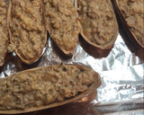 Foto del paso 6 de la receta: Berenjenas rellenas con manzana y frambuesas