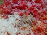 Peceto con salsa criolla