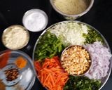 A picture of step 2 of Corn 🌽Vegetable 🥦🥕. Pancakes.