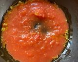 A picture of step 4 of Arriabbata Sauce on Pan seared Chicken.