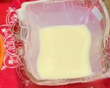 A picture of step 1 of Mango pudding.