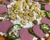 صورة لخطوة 4 من وصفة بيتزا ايطالي 🍕🍕