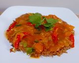 Foto langkah ke 6 dari resep Fu Yong Hai Meatless (tanpa daging).