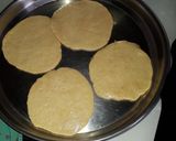 A picture of step 2 of Carom seeds puri.
