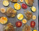 Vajas-fokhagymás zöldségköret recept fázis 2 fotója