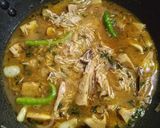 A picture of step 10 of Jackfruit Biryani Pulao.