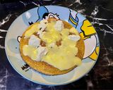 صورة لخطوة 1 من وصفة بيض بالسمسم والجبنه الموزاريلا صحي #دايت 🍳