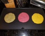 Foto del paso 4 de la receta: Pancake de avena tricolor