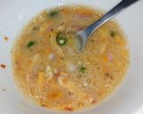 A picture of step 3 of Chicken Cheese Omelette.