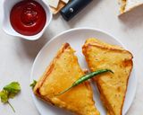 ब्रेड पकौड़े (Bread pakode recipe in hindi) रेसिपी चरण 7 फोटो