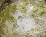 A picture of step 2 of Lauki halwa (Greens, beans, gourds).