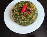 A picture of step 5 of Pumpkin saag.