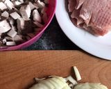 Gombás rostélyos recept fázis 1 fotója