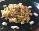 รูปขั้นตอนการทำที่ 4 ของ Scramble eggs with shrimp