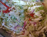 A picture of step 3 of Springrolls.