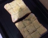 Foto langkah ke 5 dari resep Korean Garlic Cheese Bread Simple Pakai Roti Tawar.