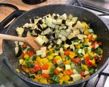Une image de l'étape 25 de Flan de Légumes Confits et Jambon Blanc.