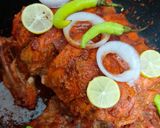A picture of step 6 of Chicken tandoori.