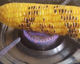 A picture of step 2 of Smoky flavour corn.