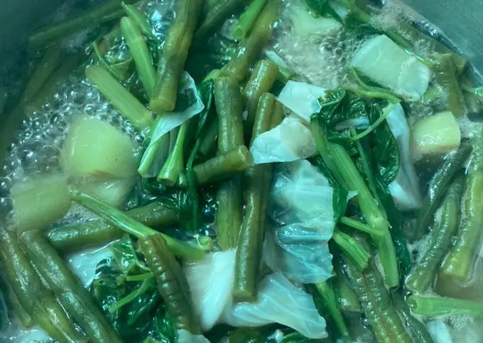 Langkah-langkah untuk membuat Cara bikin Sayur Asem Rumahan