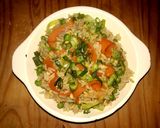 A picture of step 7 of Vegetable loaded Fried Rice.