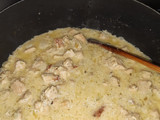 Pechuga en salsa de queso