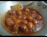 A picture of step 9 of Veg manchurian.