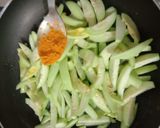 A picture of step 2 of Dry parval masala.