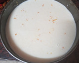 Foto del paso 5 de la receta: Falsa tarta de panacota de turrón con base de polvorón