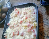 Foto del paso 6 de la receta: "Pastelito" de zucchini y tomate con base de avena