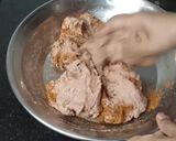 A picture of step 7 of Qureshi kabab.