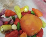 Foto langkah ke 2 dari resep Sambel cumi asin.