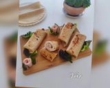 Une image de l'étape 6 de Crêpes salées à la farine d’épeautre au jambon/béchamel.
