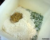 Foto langkah ke 6 dari resep Sego Megono Wonosobo Lauk Tempe Kemul dan Baceman.