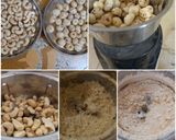 A picture of step 2 of Makhana cashew Burfi in few minutes - Rakshabandhan special.