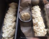 Hình bước làm 8 của món Bánh mì dừa hoa cúc