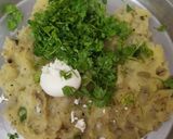 A picture of step 3 of Curd potato paratha.