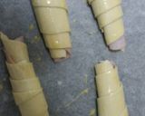 Foto del paso 5 de la receta Croasanes de hojaldre con jamón y queso